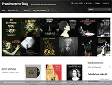 Tablet Screenshot of premiereopera.net