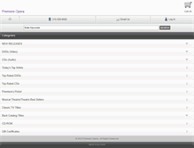 Tablet Screenshot of premiereopera.com